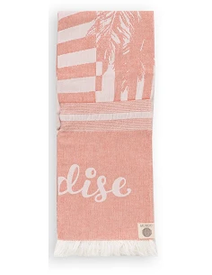 Pareo playa con flecos...