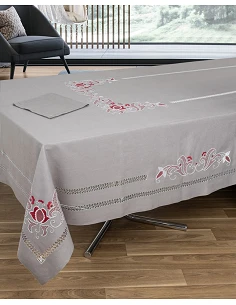 180x360 Mantel de lino...