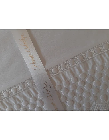BLANCO / BLANCO - JUEGO DE SÁBANAS C/...