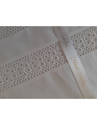 BLANCO / BLANCO - JUEGO DE SÁBANAS C/...