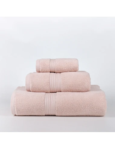 Conjunto de 3 toallas de baño 100% micro algodón con 500 gr./m2