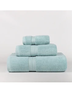 Jogo 3 toalhas de banho 100% micro algodão suave e absorvente