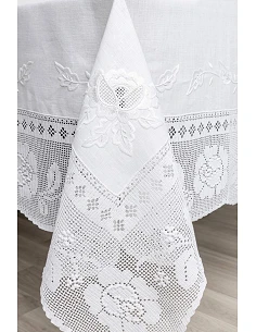 170x270 Mantel de lino... 2