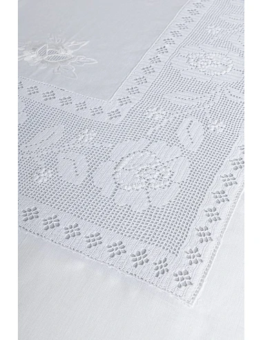 170x270 cm - Toalha de mesa de linho...