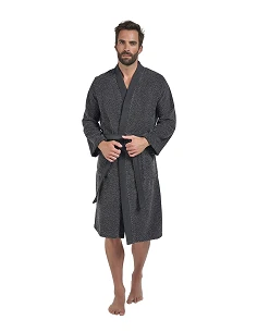 Roupão de banho kimono 100%...