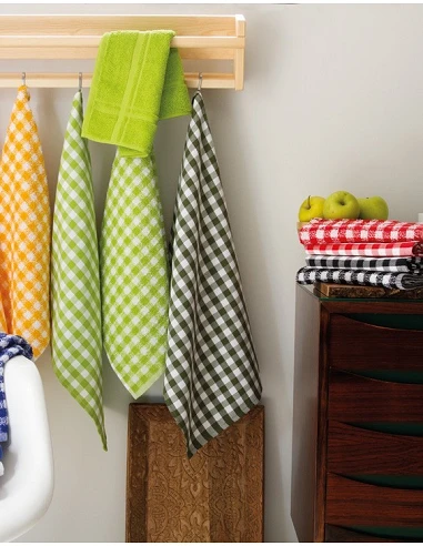 Paño de cocina rizo 50x50 cm - Paño de cocina 100% algodón 440 gr.-  PURE SQUARES 187 1 70 Lasa Home