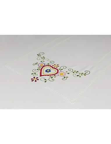 175x275 Toalha de mesa de linho...