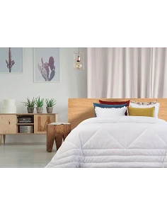 COLCHA MAISSA COLOR BLANCO