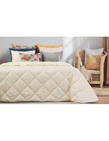 COLCHA EDREDÓN BARBARA - BEIGE