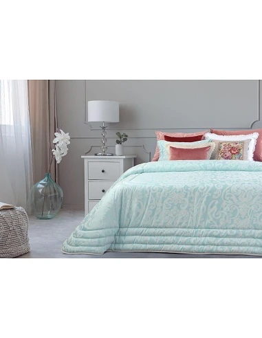 COLCHA EDREDOM PENELOPE  - COR VERDE