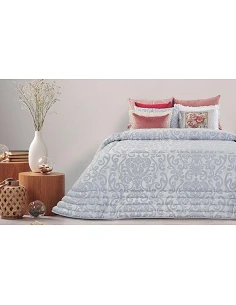 COLCHA EDREDÓN PENELOPE - GRIS