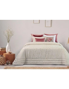 COLCHA EDREDÓN PENELOPE - BEGE