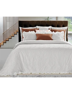 COLCHA DE VERÃO COM FOLHOS...