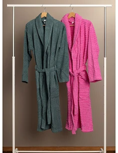 Robe C/ Gola 100% algodão...