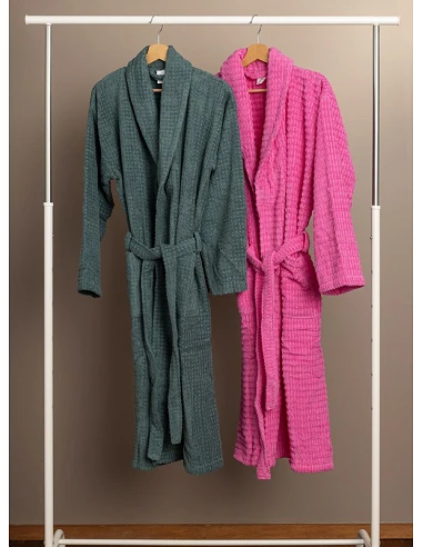 Albornoz C/ solapa 100% algodón C/...