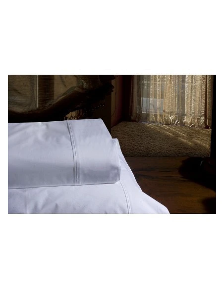 Fronhas P/ almofadas de dormir - 100% algodão branco percal de 200 fios