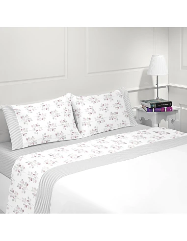 JUEGO DE SÁBANAS 100% ALGODÓN -...