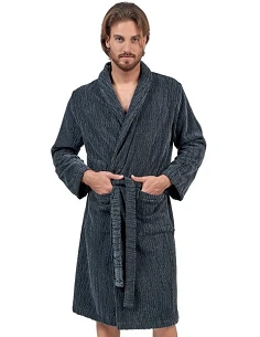 Albornoz baño hombre rizo...