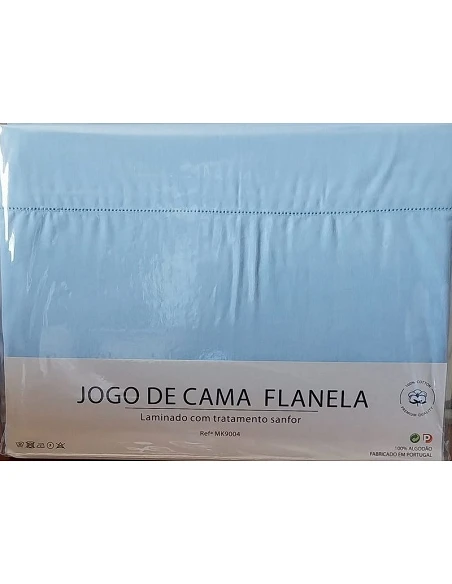 JUEGO DE SÁBANAS FRANELA D.566 CAMA 150/160CM