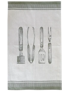 1 Paño de cocina tela 80x50...