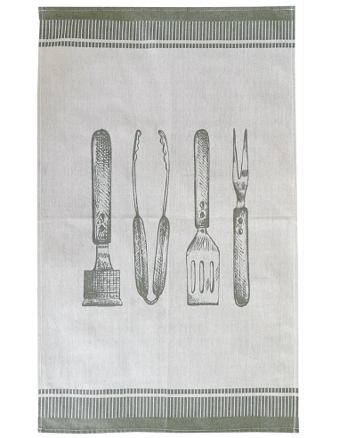 1 Paño de cocina tela 80x50 cm - Paño...