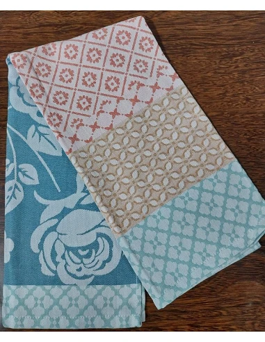 2 Paños de cocina algodón 50x70 cm -...