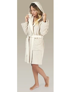 Albornoz baño mujer rizo...