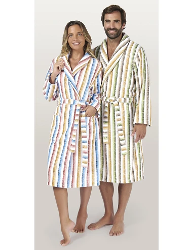 Albornoz baño 100% algodón 360 gr./m2...