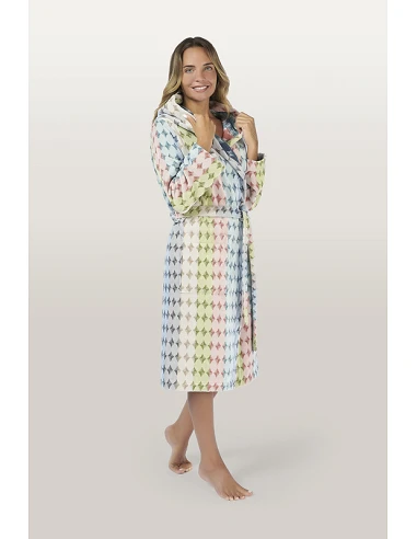 Roupão de banho C/ capuz 100% algodão...