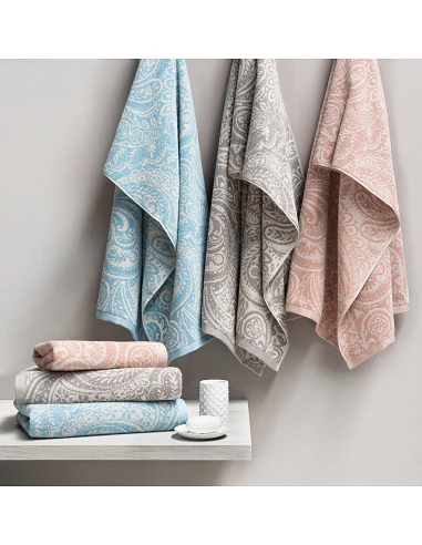 Conjunto de 3 toallas de baño 100%...