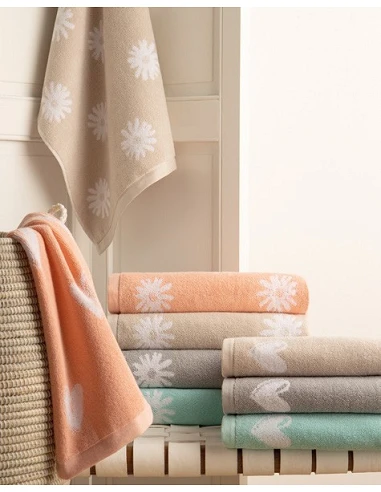 Conjunto de 3 toallas de baño 100% algodón 500 gr./m2 - ALLEGRI  Lasa-Home