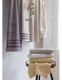 Conjunto de 3 toallas de baño 100% algodón 500 gr./m2 - MOCCHA Lasa-Home