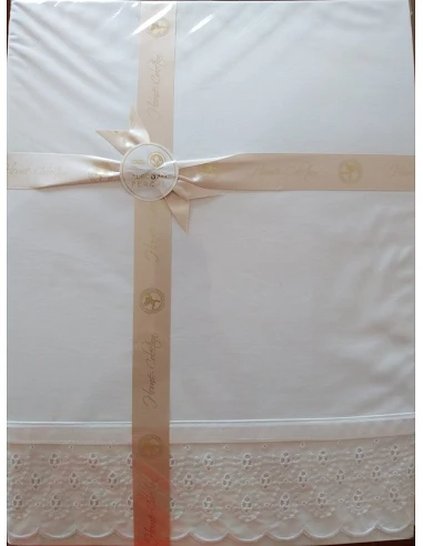 Branco / Branco - Jogo lençois -...