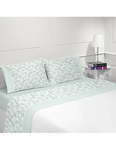 CAMA 105x200+30 cm Lençóis flanela...