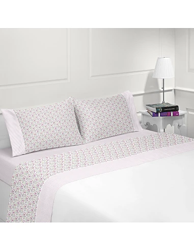 CAMA 140x200+30 cm Lençóis flanela...