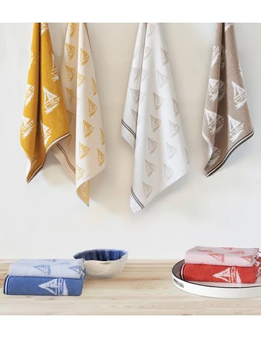 4 Paños de cocina rizo 50x50 cm -...