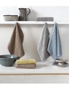 4 Paños de cocina rizo...