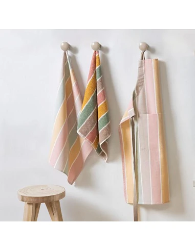 4 Paños de cocina rizo 50x50 cm -...