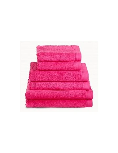 Toalhas banho 100% algodão penteado 580 gr. rosa fuschia