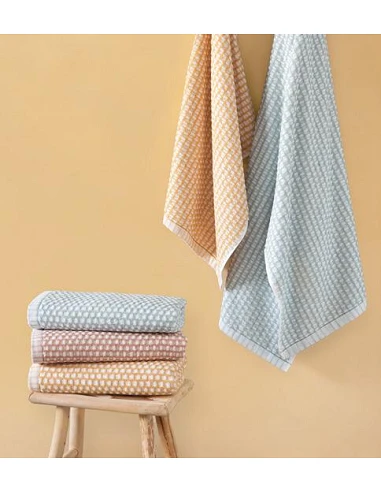 Conjunto de 3 toallas de baño 100%...