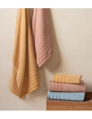 Conjunto de 3 toallas de baño 100%...