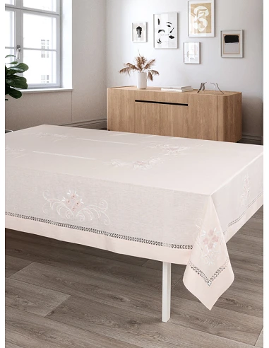 180x350 Toalha de mesa de linho...