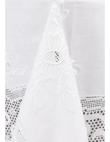 170x270 cm - Toalha de mesa de linho...