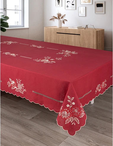 180x295 cm - Toalha de mesa 100%...