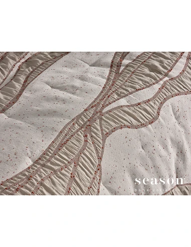 Colcha Oceano C/ NARANJA