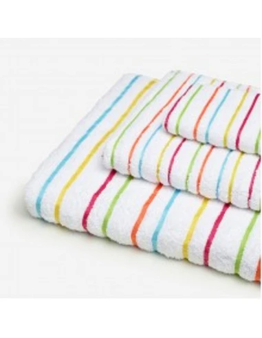 3 toallas de baño 100% algodón con...