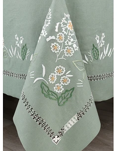 180x280 cm - Mantel de lino... 2