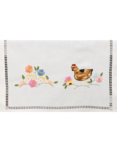 50x180 cm - Caminho de mesa linho -...