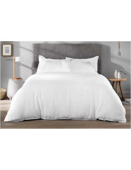 280x260 cm - Saco de edredão percal 200 fios branco - Portugal Natura