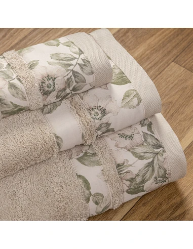 Juego de 3 toallas 100% algodón 600...